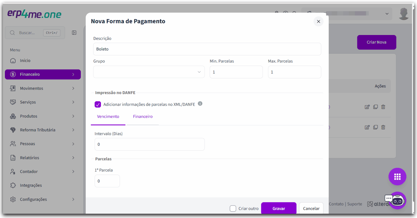 Cobrança Automática e Inteligente no erp4me.one.gif