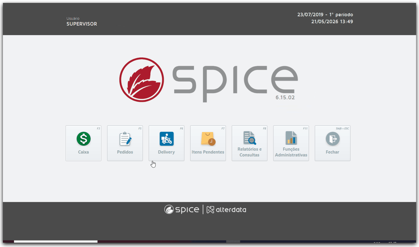 Acesse ao Caixa e localização do cliente - Baixa Crediário Spice.gif