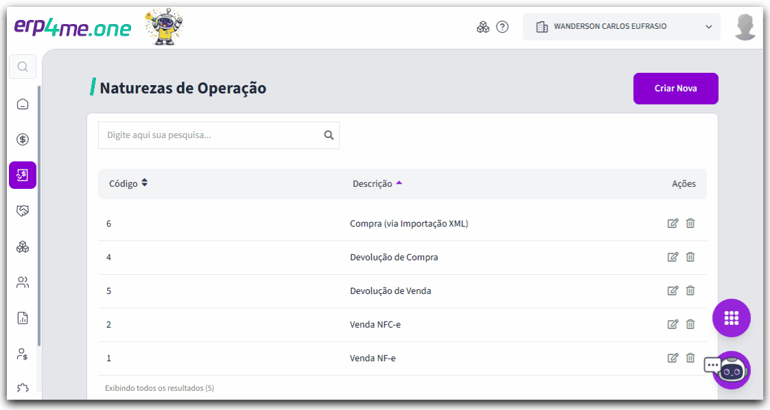 Cadastrar Natureza de Operação.gif