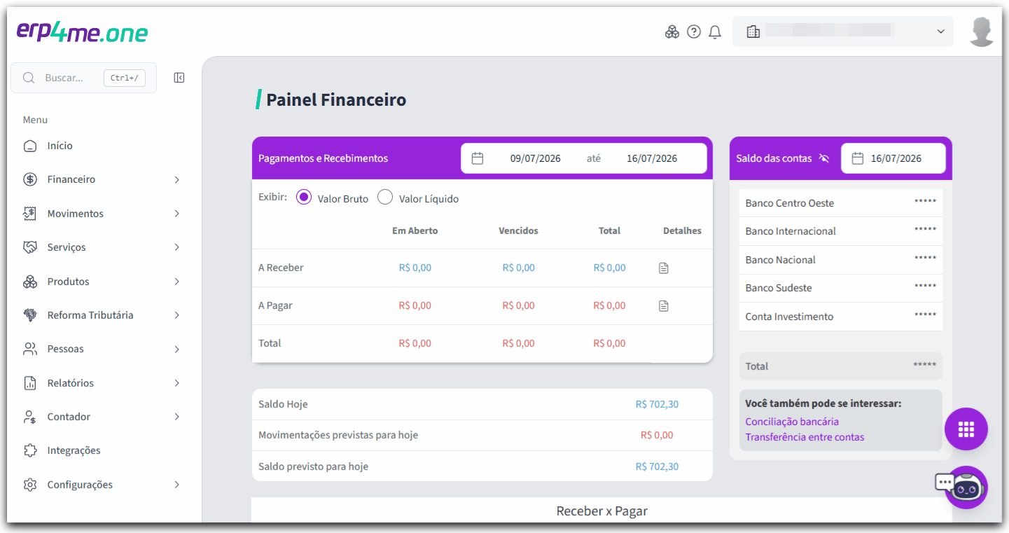 Acesso Cadastro de Contas - erp4me.one.gif